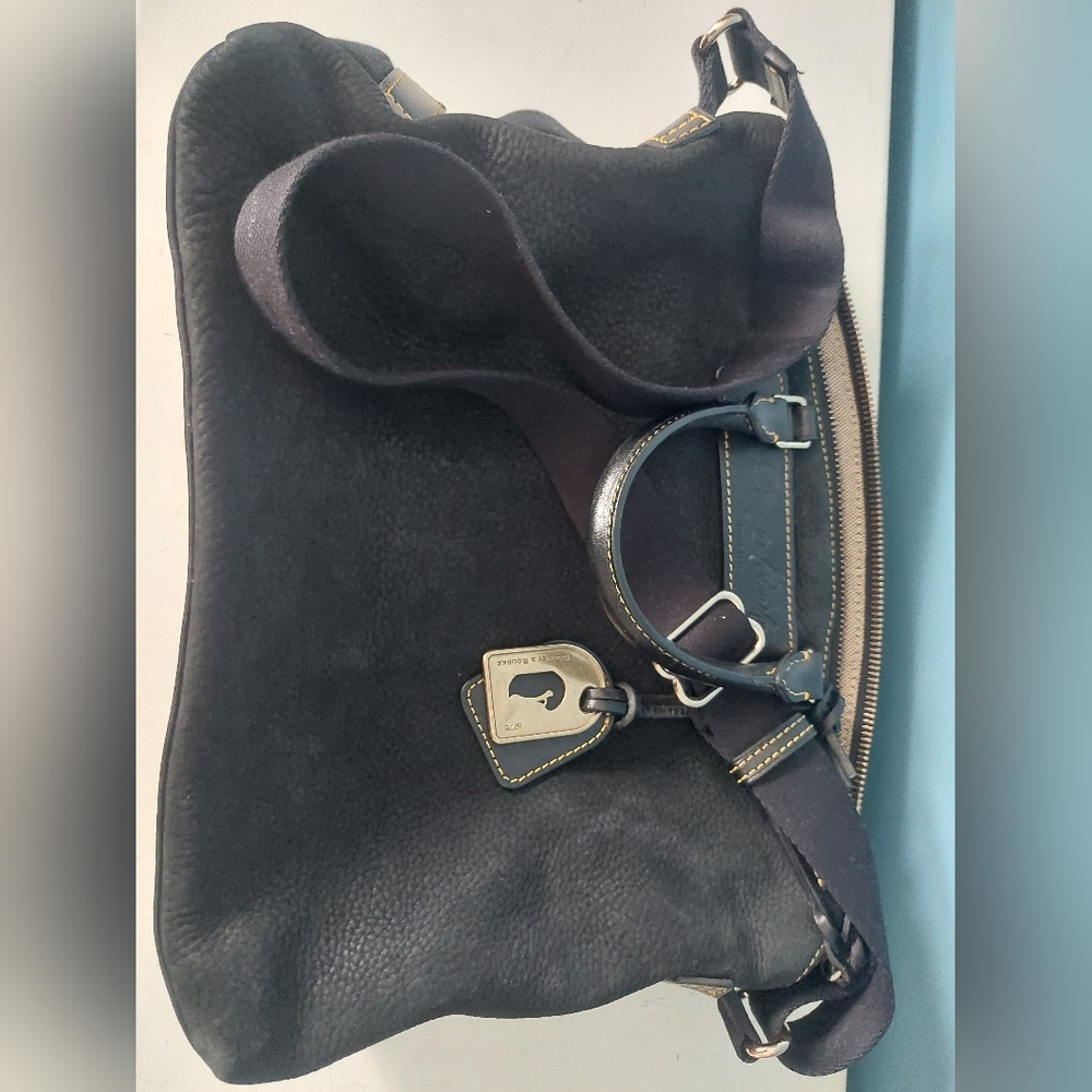 Dooney and Bourke black Suede Bag